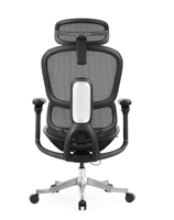 Chaises de bureau ergonomiques d'appui-tête réglables de conception unique avec l'accoudoir du repose-pieds 4D