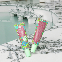 Tube cosmétique vide en aluminium/plastique laminé PE, modèle LX111, marque LIXIN/OEM, fabriqué dans le Guangdong