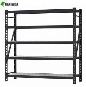 4 Tier Garages Sheds Storage Heavy Duty Storage Shelves Rack Boltless <strong>Industrial</strong> <strong>Shelving</strong> Racking <strong>Unit</strong> - Product Image 2