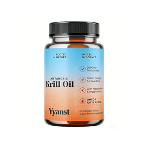 Aceite de krill de marca privada de alta calidad con cápsulas de EPA y DHA en softgels que favorecen la salud de las articulaciones y la salud del corazón. - Product Image 1