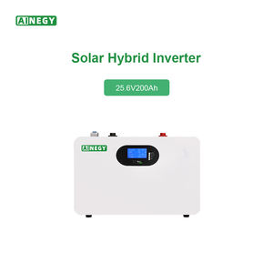 Batería de Litio AINEGY de 25.6V 200Ah 5kWh, Fácil Instalación en Pared, Diseño Compacto que Ahorra Espacio, Almacenamiento de Energía Solar para el Hogar - Product Image 1