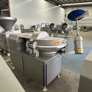 Aimeida Coupe-viande automatique industriel en acier inoxydable 304, lame incurvée, 6 lames, capacité 50-300 kg, triphasé 380V - Product Image 5
