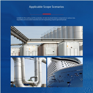 Peinture industrielle antirouille qui élimine la rouille et les taches de rouille et est appliquée sur les surfaces métalliques des bâtiments - Product Image 3