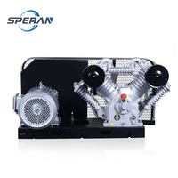 SPERAN 10 Hp 7.5Kw Compresseur d'air à plaque de base entraîné par courroie à piston électrique