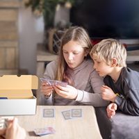 Boîte de rangement pour cartes à collectionner, boîte de rangement pour cartes de baseball, capacité de 1200 protège-cartes, convient aux sports, au football, au basketball