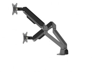Soporte de Escritorio para Dos Monitores Ajustable en Altura Shakehand, con Dos Brazos Extendidos - Product Image 1