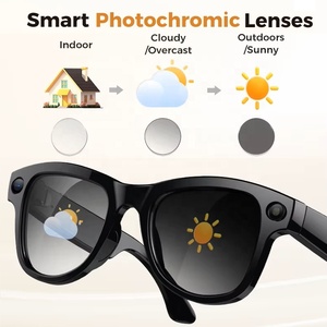 Lunettes Intelligentes M02 Ultra, Technologie Avancée, HD 800W Pixels, Étui de Charge Magnétique, Commande par Bouton Tactile, Reconnaissance Photo IA, IP67 - Product Image 5