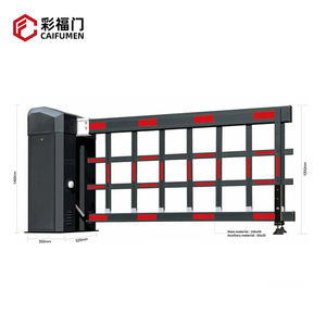 Barrera de caída de aire antichoque directa de fábrica Boom eléctrico <span class=keywords><strong>con</strong></span> cámara ALPR de alta resolución para control de acceso de proyectos de tráfico vial - Product Image 5