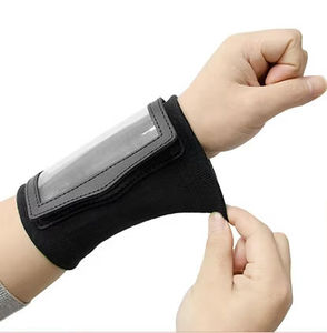 Bracelets de jeu de football, cartes de stratégie, fenêtres transparentes en coton, équipement élastique pour quartier-marcheur adulte, football américain, baseball, été - Product Image 1