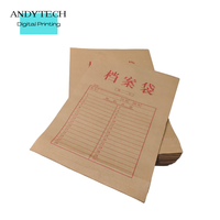 Sobres de Cartón Kraft Premium con Logotipo Grabado e Impresión Digital Personalizada para Documentos de Oficina, Cartas Comerciales y Uso Corporativo