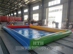 <span class=keywords><strong>Piscine</strong></span> gonflable géante personnalisable <span class=keywords><strong>HTH</strong></span> pour enfants, usage commercial, en PVC, forme rectangulaire, garantie 1 an - Product Image 4