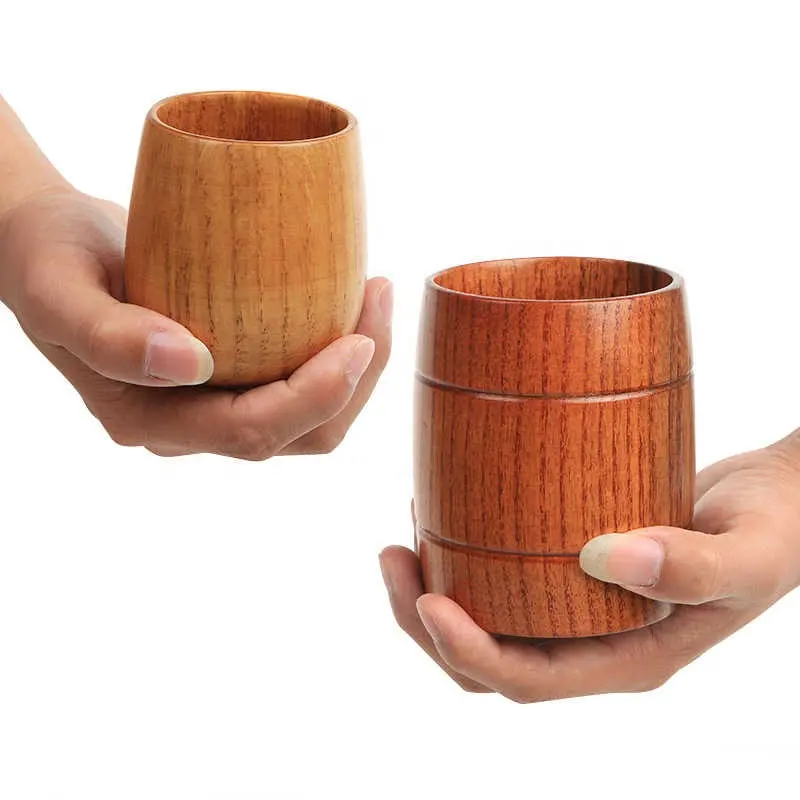 Деревянная чашка в японском стиле