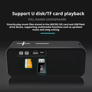 New Arrival Rocky hộp xách tay không dây BT Mini lautsprecher RGB Flash Super bass âm thanh gạch Loa - Product Image 5