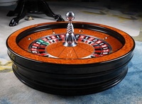Beibeiying Roue de Roulette Numérique Professionnelle Européenne en Bois de 80 cm à Zéro Unique