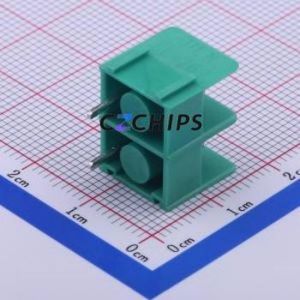 JL762B-76202GA1 Barrier Terminal Block Through hole Component (THT),P=7.62mm Connector Two Sides 7.62mm 1x2P Straight Pin - Product Image 2