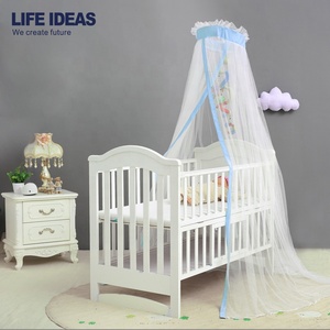 Lit bébé portable de haute qualité, <span class=keywords><strong>prix</strong></span> d'usine, facile à installer, 100% polyester, support de lit bébé pliable, moustiquaire <span class=keywords><strong>parapluie</strong></span> - Product Image 2