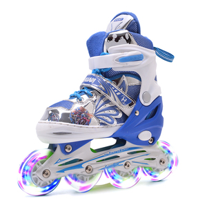 <span class=keywords><strong>Pattini</strong></span> in Linea <span class=keywords><strong>Rosa</strong></span> Lampeggianti Regolabili alla Moda con Ruote in Gomma per Bambine, <span class=keywords><strong>Pattini</strong></span> a Rotelle con Ali - Product Image 5