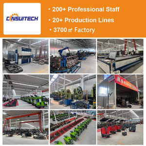 حالة جديدة دليل المشي وراء الصقل الكلمة الغسيل اليد دفع مكنسة قابلة للطي للمستودع - Product Image 5