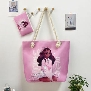 <span class=keywords><strong>Sac</strong></span> Fourre-Tout Tropical Floral de Grande Capacité pour Dames, <span class=keywords><strong>Sac</strong></span> <span class=keywords><strong>à</strong></span> <span class=keywords><strong>Main</strong></span> d'Été Tendance, Cabas de Plage Zippé en Toile Réutilisable - Product Image 1