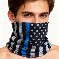 Écharpe Magique Multifonctionnelle Camouflage Sans Couture Personnalisée par le Fabricant avec Impression par Sublimation, Masque Facial pour Entraînement de Football en Extérieur