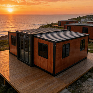 Container Expansível de Aço Ecológico e de Baixo Custo, Casa Moderna de <span class=keywords><strong>2</strong></span> Quartos para Escritório - Product Image 4