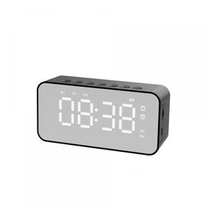 Réveil numérique avec haut-parleur Bluetooth et radio, pour bureau, maison, chambre à coucher, chargement USB, batterie intégrée - Product Image 1