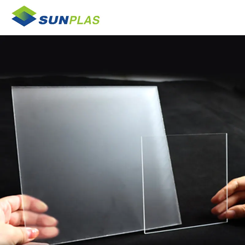 Sunplas Opal PS buram akrilik Diffuser cerobong asap lembar/Panel/pelat untuk lampu Led