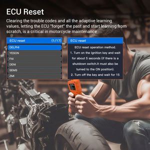 2026 New Professional-grade Motorcycle Automotive <b>Diagnostic</b> <b>Tool</b> EUC Reset Engine Code Reader Multi-functional OBD 1 Year - Product Image 2