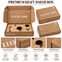 Boîtes d'abonnement personnalisées en carton ondulé découpé sur mesure, de qualité supérieure, pour kits d'outils de soins personnels et de soins de la peau