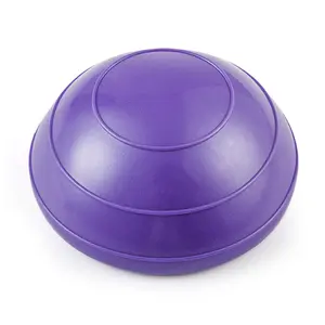 चमकदार योग फिटनेस पीवीसी गेंद विरोधी पर्ची लोचदार पिलेट्स सहायता प्रदान की खींच व्यायाम गेंद योग संतुलन गेंद