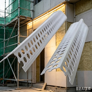 Mejores Perfiles de Pladur para Interiores, Suministro de Fábrica, Esquina de Pared con Malla de Fibra de Vidrio, Esquina de <span class=keywords><strong>PVC</strong></span> Vinílico <span class=keywords><strong>Blanco</strong></span> - Product Image 3