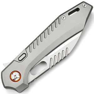 سكين جيب قابل للطي بتصميم سهل الاستخدام عالي الجودة، مصنوع من فولاذ D2، مناسب للصيد والتخييم وصيد الأسماك والمشي لمسافات طويلة، محمول - Product Image 2