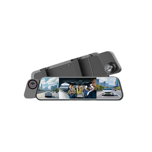 10 Inch IPS WiFi G-Sensor <strong>Mirror</strong> 3 Channel 4K <strong>Dash</strong> <strong>Cam</strong> Car DVR with 1 Year Warranty Blind Spot Recorder Video Recorder - Product Image 5