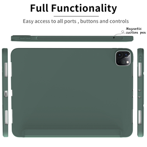<span class=keywords><strong>Coque</strong></span> en TPU souple et légère à succès avec revêtement en cuir PU pour <span class=keywords><strong>iPad</strong></span> Pro 11/<span class=keywords><strong>iPad</strong></span> 10e/11e génération 10,9 pouces - Product Image 2