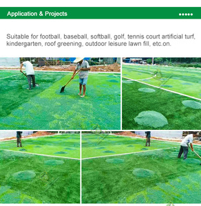 Bóng Đá Cỏ hạt cao su infill cho nhân tạo Turf hệ thống bóng đá Turf - Product Image 6