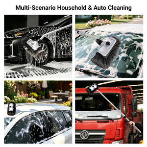 Brosse de nettoyage automobile à poils souples pour toit, roues et pneus, idéale pour le detailing et le lavage de voiture - <span class=keywords><strong>Prix</strong></span> usine - Product Image 2