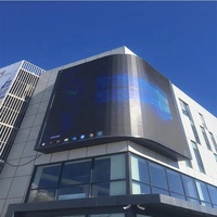 Afficheur LED 3D extérieur P10, 5000 cd, IP65, étanche, affichage numérique, 3840 Hz, écran publicitaire géant