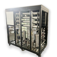 Machine d'automatisation pour examen médical, production d'eau ultra-pure 1000L/h, traitement d'eau RO+EDI+UV, pompe et réservoir sous pression 100%