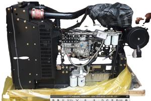 Moteur diesel 6 cylindres de haute qualité 1006TAG 180hp refroidi à l'eau utilisation industrielle utilisé condition noyau moteur pompe groupe électrogène - Product Image 5