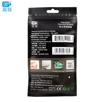 3 pièces poids net 3 grammes gris GD007 pâte de graisse thermoconductrice silicone composé de plâtre dissipateur thermique pour CPU GPU
