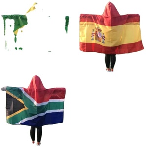 Drapeau corporel extérieur en polyester de haute qualité, personnalisé avec tous les motifs de pays, article promotionnel du fabricant chinois - Product Image 6