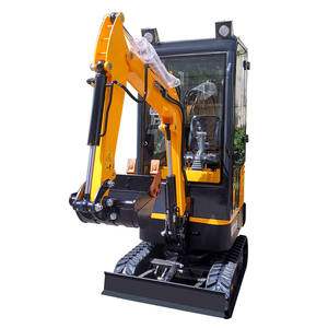 Mini <span class=keywords><strong>buldo</strong></span> excavadora mini bagger excavadora sobre orugas con cabina - Product Image 4