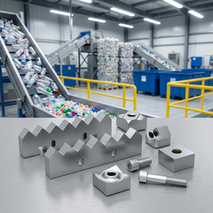 Cuchillas Industriales Multieje para Trituradoras, Discos de Corte de Acero Aleado de Alto Rendimiento y Cuchillos Rotatorios para Sistemas de Reciclaje de Residuos - Product Image 1
