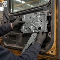 Lève-vitre pour camion minier Sinotruk HOWO 70T WG1664330403 WG1664330404, lève-vitre à ciseaux