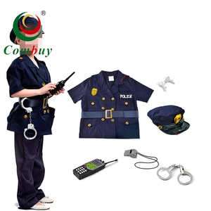 คอสเพลย์เกมของเล่นชุดบทบาทเล่นเด็ก<span class=keywords><strong>ตำรวจ</strong></span>เครื่องแต่งกาย - Product Image 1