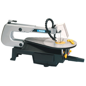 FERVI Variable Speed <b>Vibrating</b> Wood <b>Saw</b> Machine with Adjustable Lame - Product Image 1