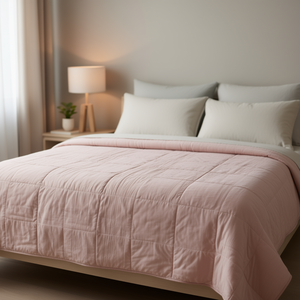 Couette Ultra Légère en Coton Biologique pour Toutes Saisons, Style Simple pour la Maison - Product Image 2