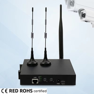 נתב תעשייתי M2M <span class=keywords><strong>3G</strong></span> 4G לרשת חיצונית במהירות גבוהה, נתבים אלחוטיים עם כרטיס סים, 300Mbps, מאושרים על ידי CE, RED ו-ROHS - Product Image 1