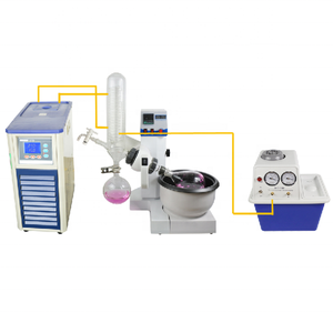 Évaporateur rotatif d'équipement de distillation sous vide d'huile essentielle isolée industrielle de <span class=keywords><strong>Soxhlet</strong></span> - Product Image 1