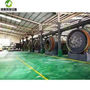 Waste Tyre Pyrolysis Plant Factory Price Automatic 15TPD Waste Plastic/Tyre Pyrolysis To Get Fuel Oil Plant/Machine/Equipment